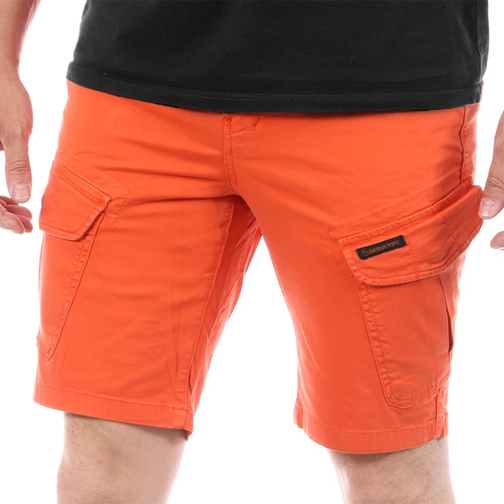 American People Short Orange Homme American People Legend