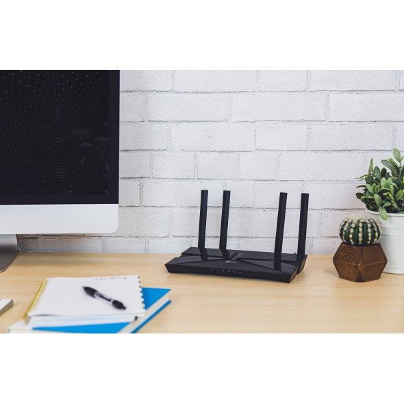 TP-Link Archer AX1500 routeur sans fil Gigabit Ethernet Bi-bande (2,4 GHz / 5 GHz) Noir
