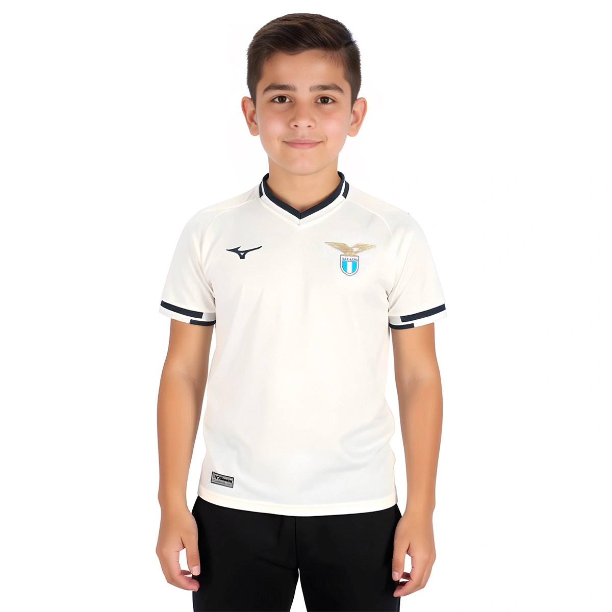 Camisola Mizuno Lazio Segundo Equipamento 2025-2026 Criança