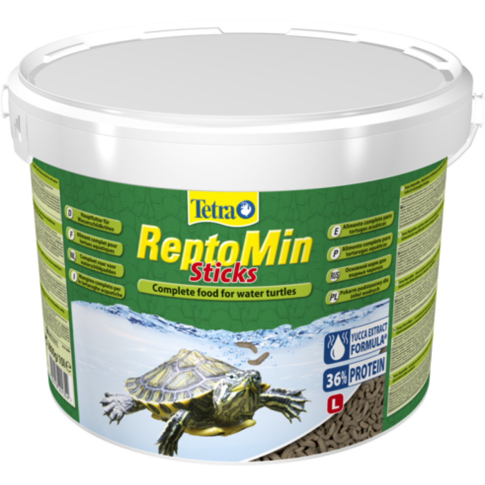 Reptomin sticks, 2.8 kg -10 litres aliment complet pour tortues aquatiques