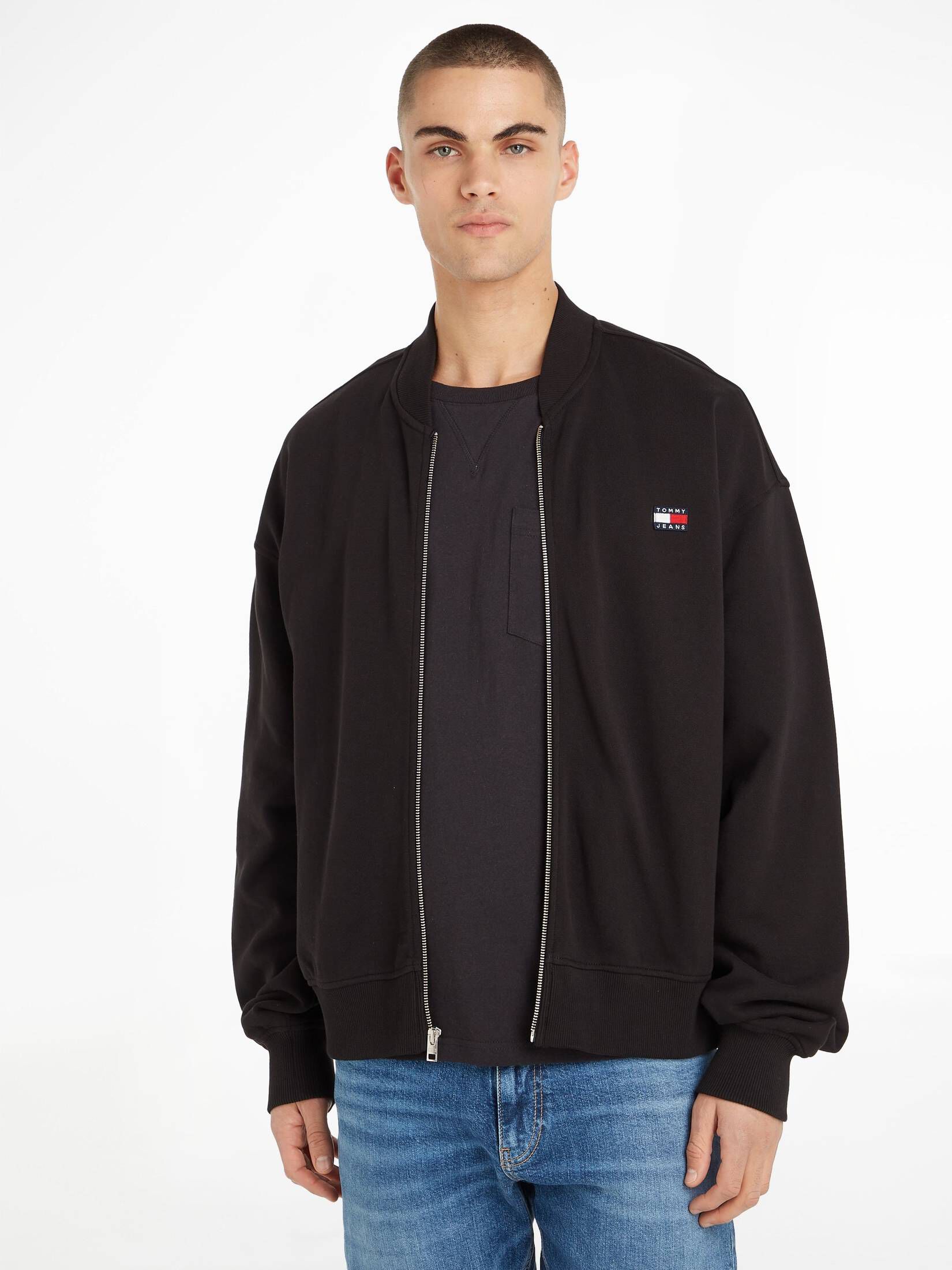 Tommy Jeans| Herren Sweatjacke TJM BOXY XS BADGE BOMBER