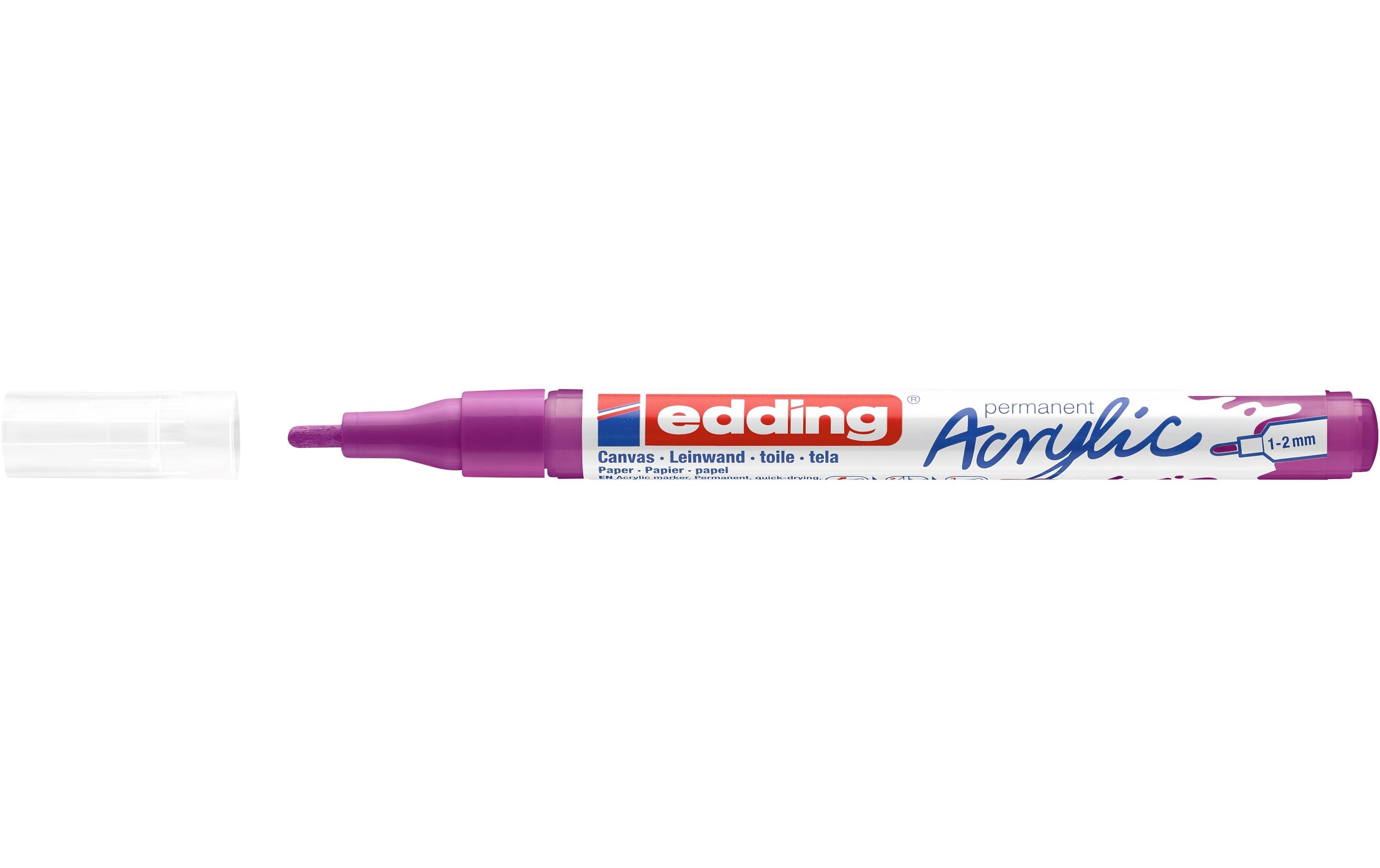 Acrylmarker 5300 Fein, BrombeerSchnelltrocknende Acrylstifte