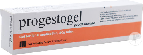 Progestogel 1% Progestérone Gel Application Locale Tube 80g