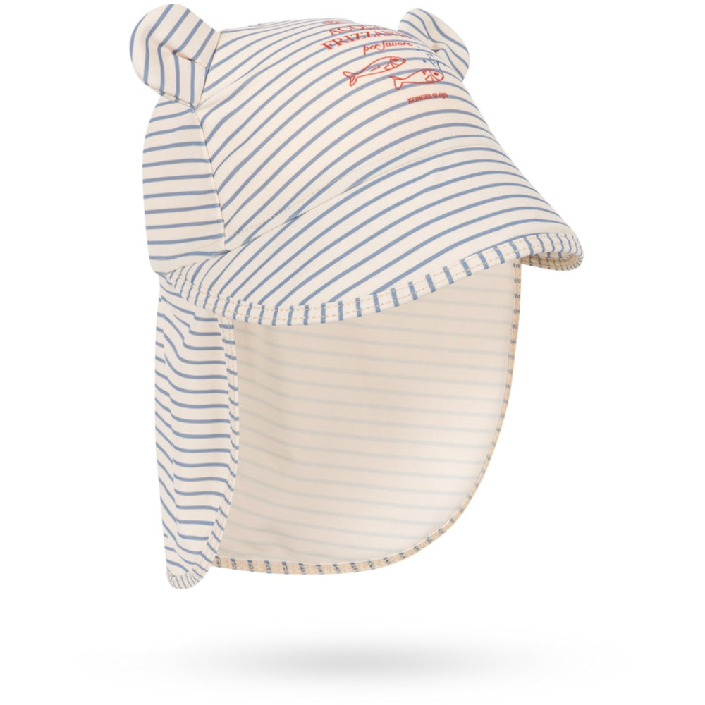 Køb Konges Sløjd Stripe Bluie Aster Bjørn Badesolhat Grs