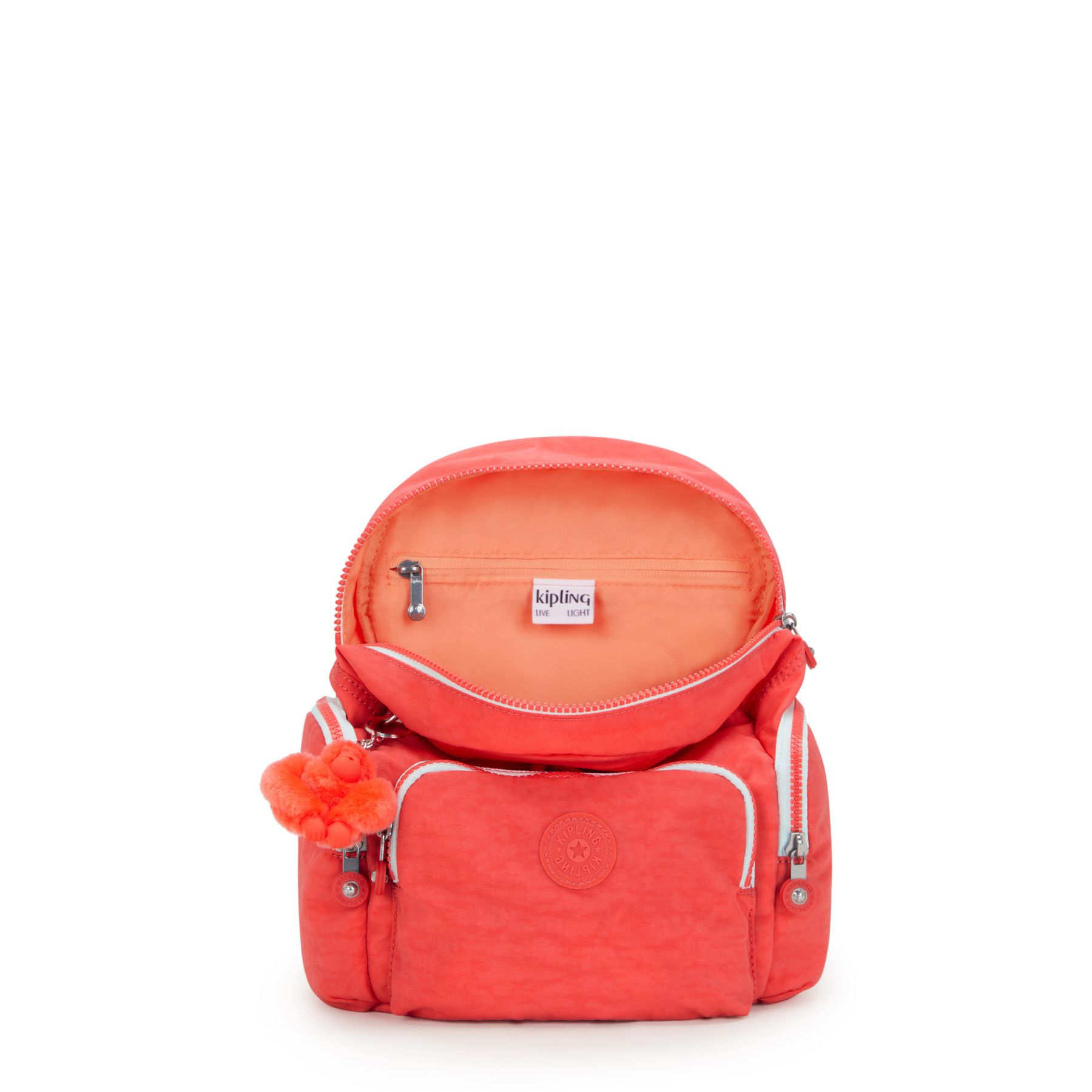 CITY ZIP MINI Mini sac à dos avec bretelles ajustables - Almost Coral