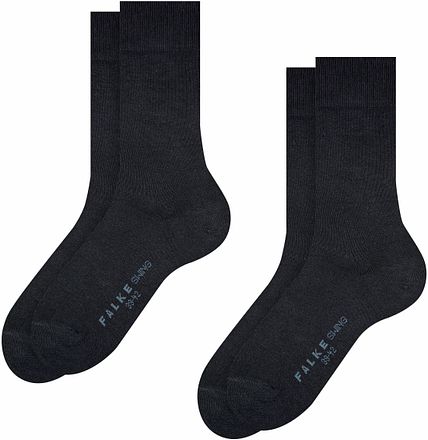 Falke Swing Sokken 2-Pack Navy 14633-6370 kopen