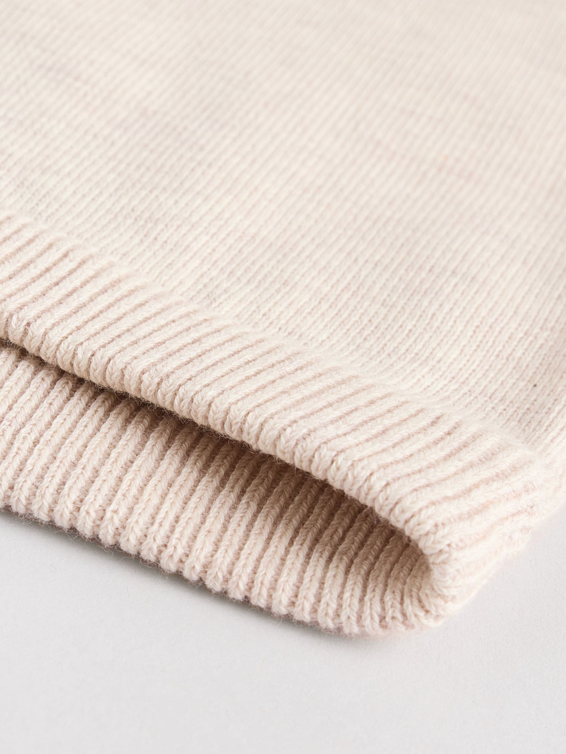 Natuurlijk - Gebreide babytrui en Leggingsset (0-12mnd)