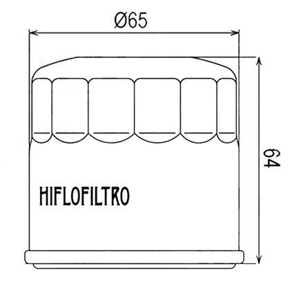 Filtre à huile HifloFiltro HF204C Type origine