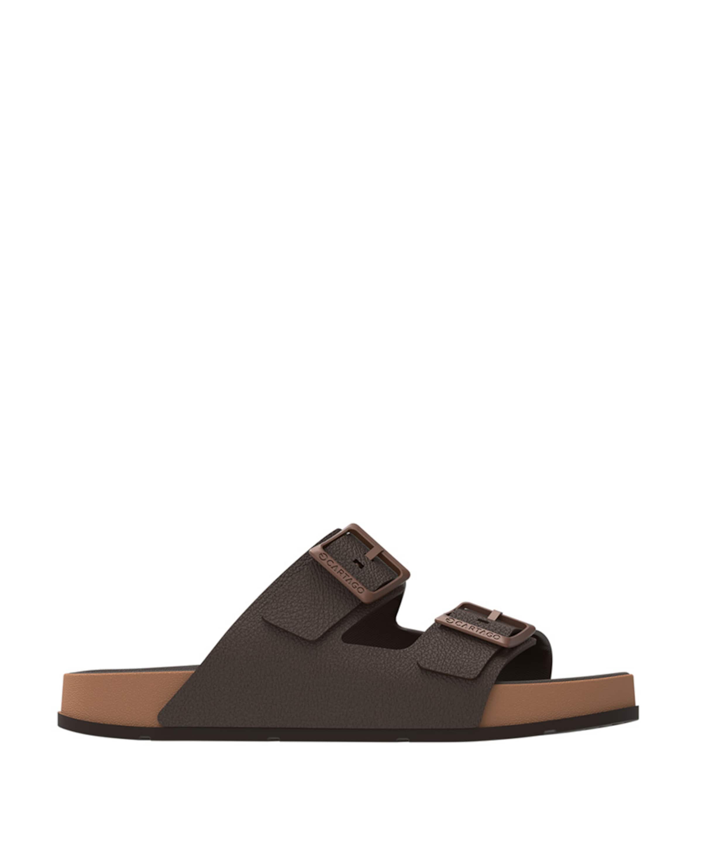 Cartago  Cartago Milao Plus  heren slipper bruin