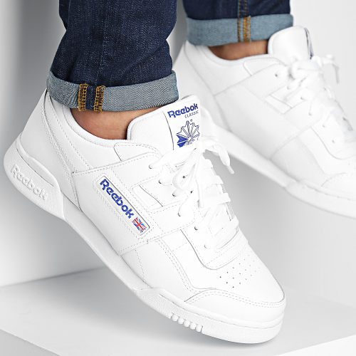 Baskets Workout Plus HP5909 Footwear White Classic Cobalt