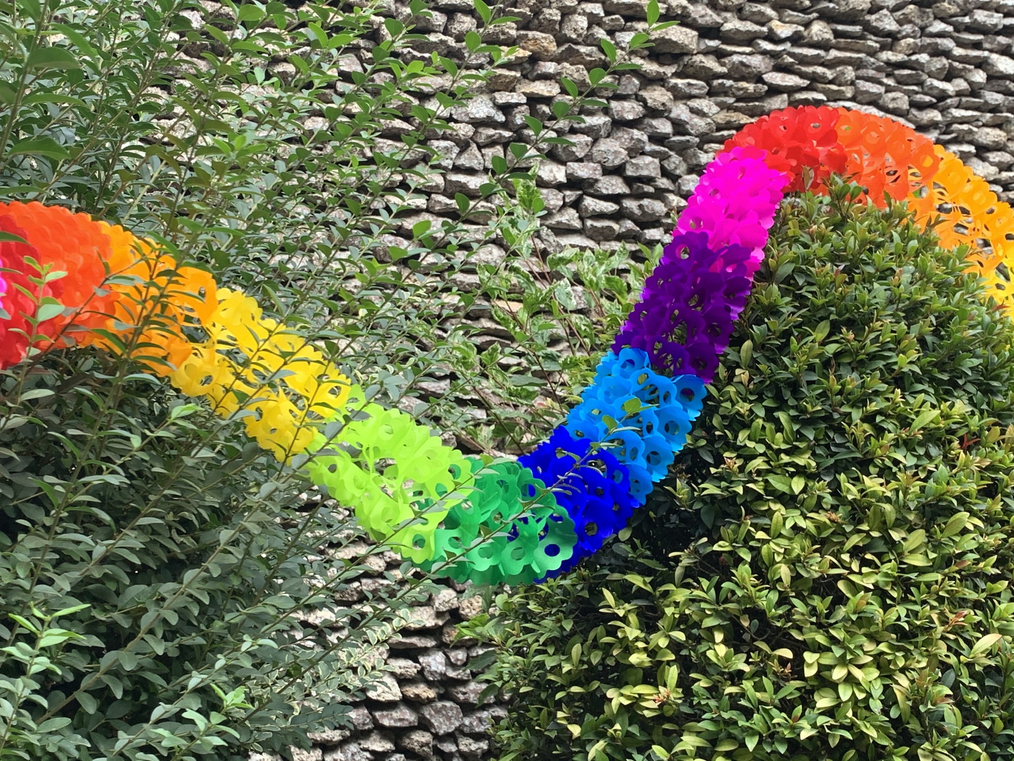 Papier-Girlande 'Schlange', multicolor, Ø 12 cm, L 250 cm günstig bestellen