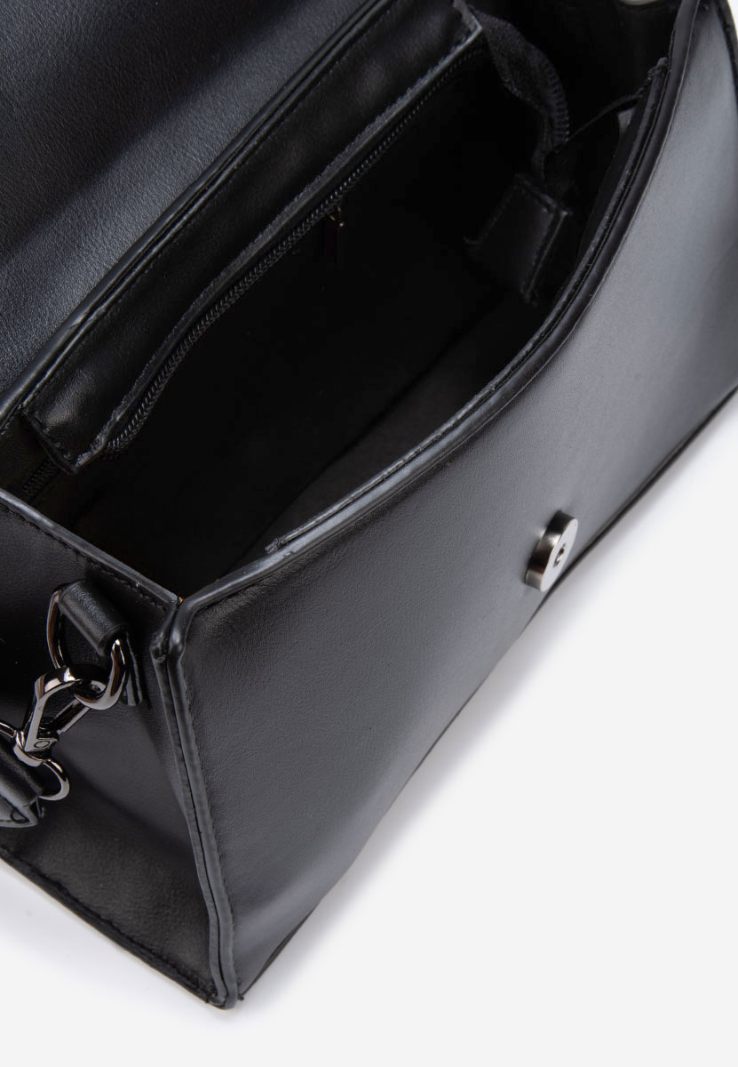 Sac besace femme noire Yavia