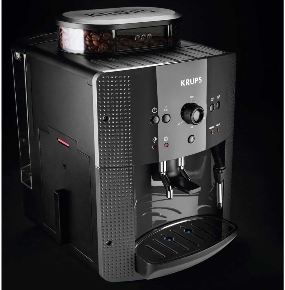 KRUPS 810B EA 810 B, Mtal, 2 kilograms, Black, Titanium