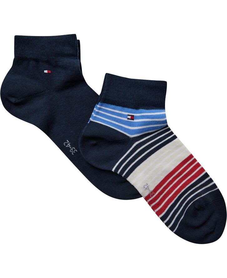 Tommy Hilfiger TH MEN QUARTER 2P MU Sort