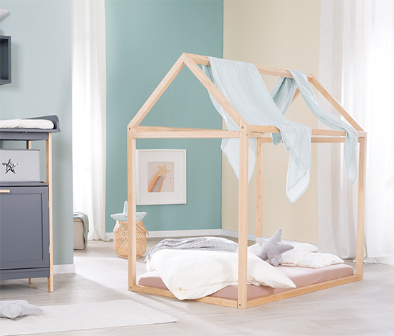 roba Hausbett, ca. 70 x 140 cm, bambus