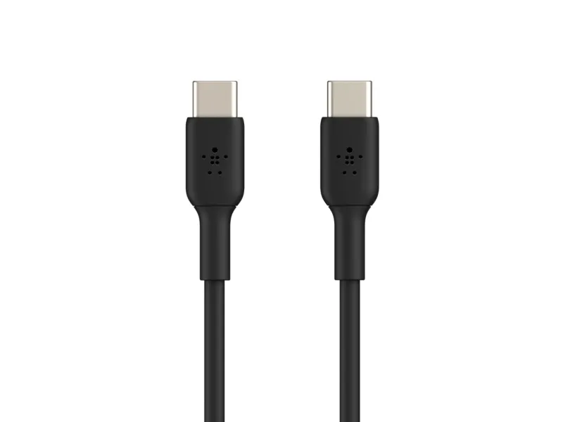 Belkin BoostCharge - USB-kabel - 24 pin USB-C (han) til 24 pin USB-C (han) - 2 m - sort