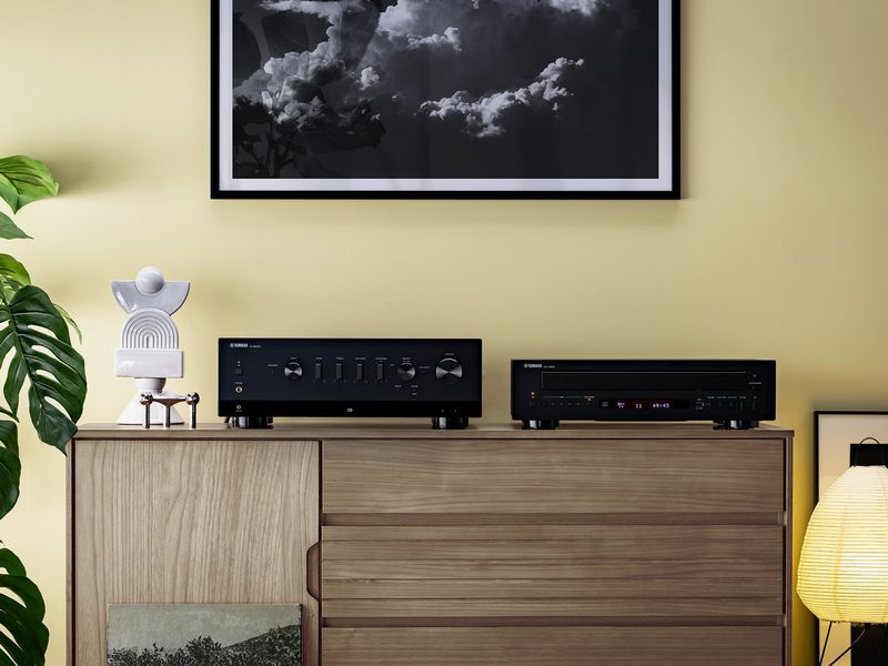 Yamaha CD-Wechsler CD-C603 Schwarz CD-Wechsler für 5 CDs mit Pure Direct-Funktion