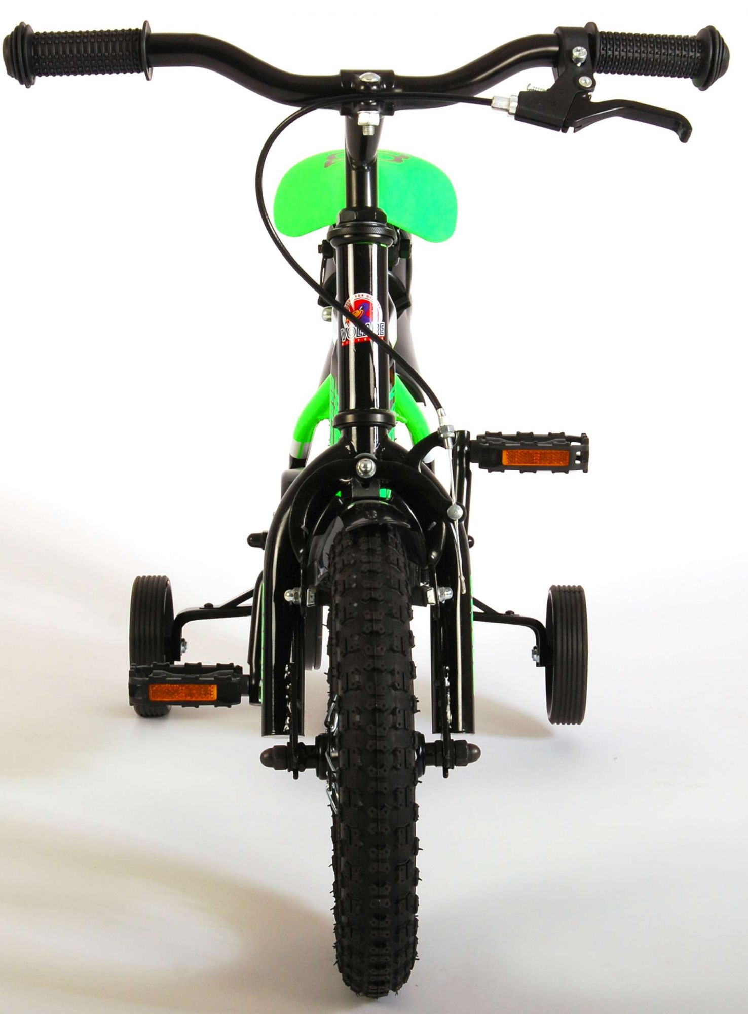 TPFSports Sportivo Kinderfahrrad - Jungen - 12 Zoll - 2 Handbremsen - Neon Gelb