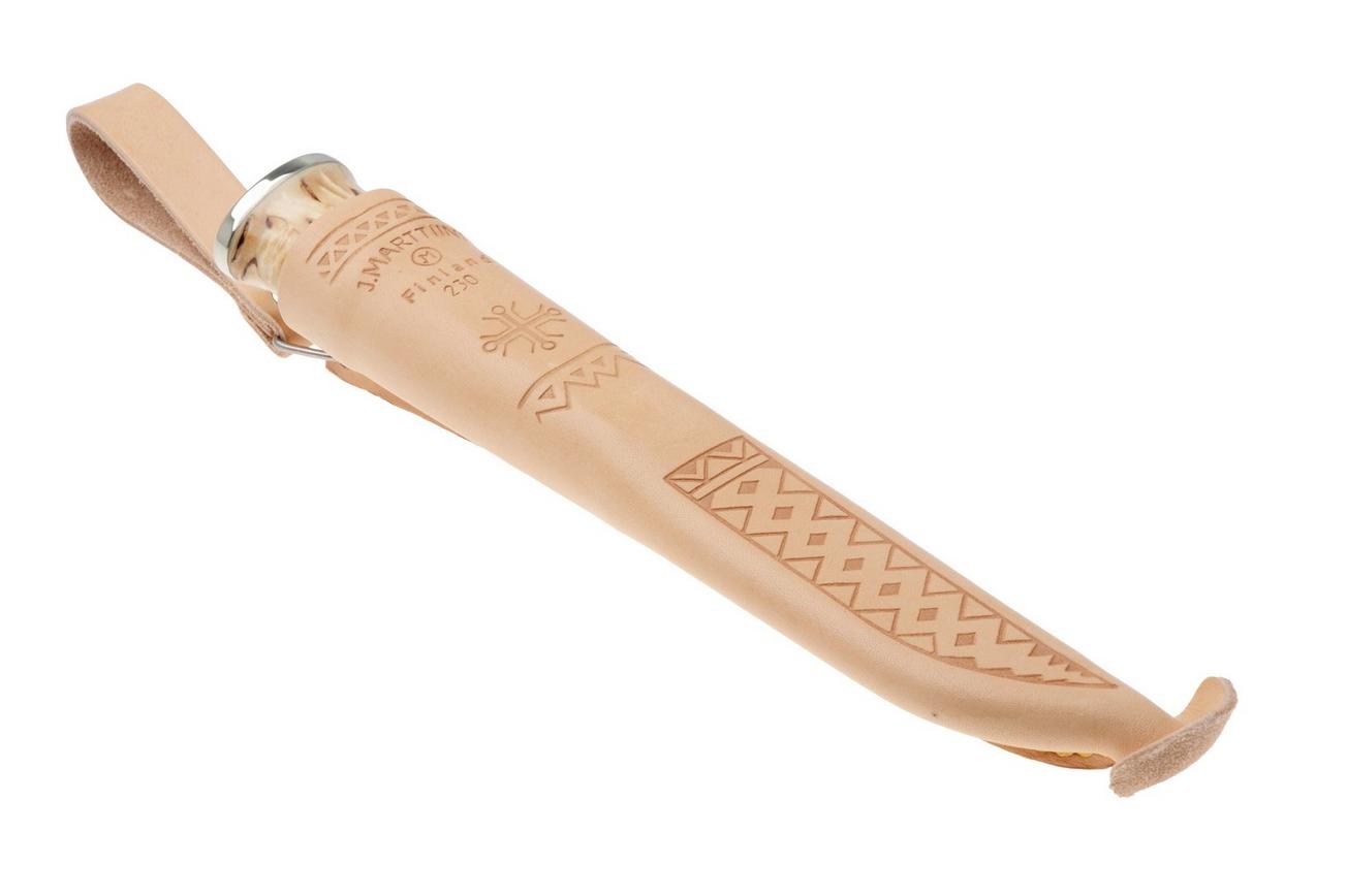 Marttiini Lapp Knife 230, 230010 Stainless, Curly Birch, outdoormes