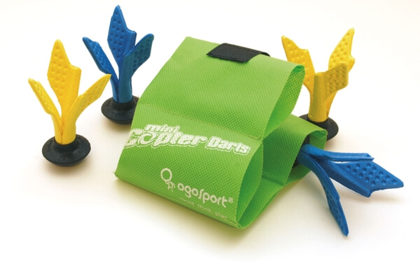 Schildkröt Funsports - OGOSPORT Copter Darts, (2x 2 Darts 160mm   Tasche im Karton)