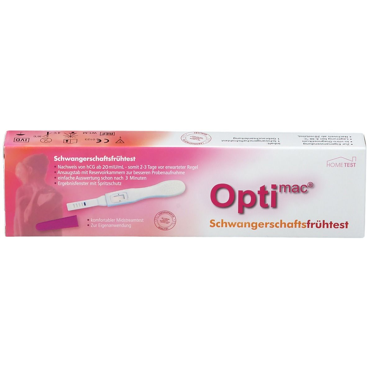 Optimac® Schwangerschaftsfrühtest
