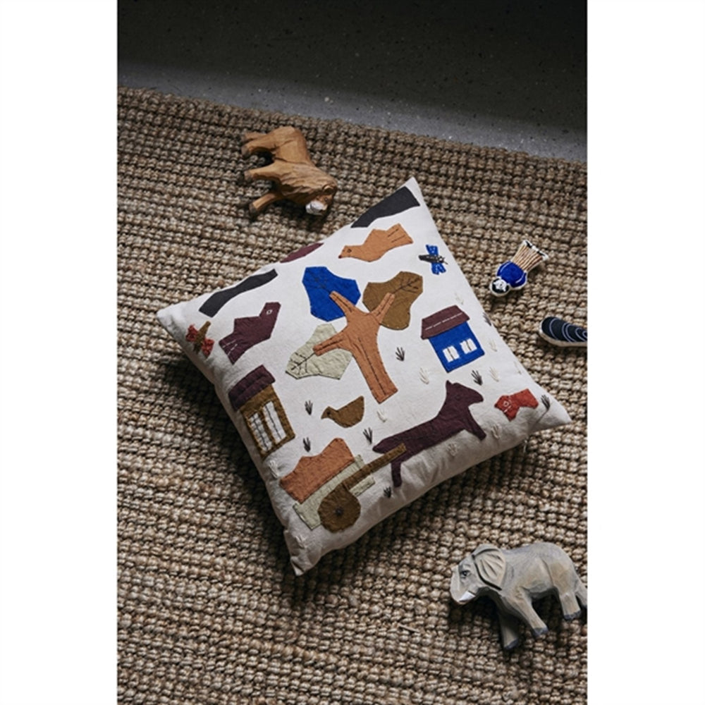 Village Pude Off-White - Ferm Living → Luksusbaby.dk