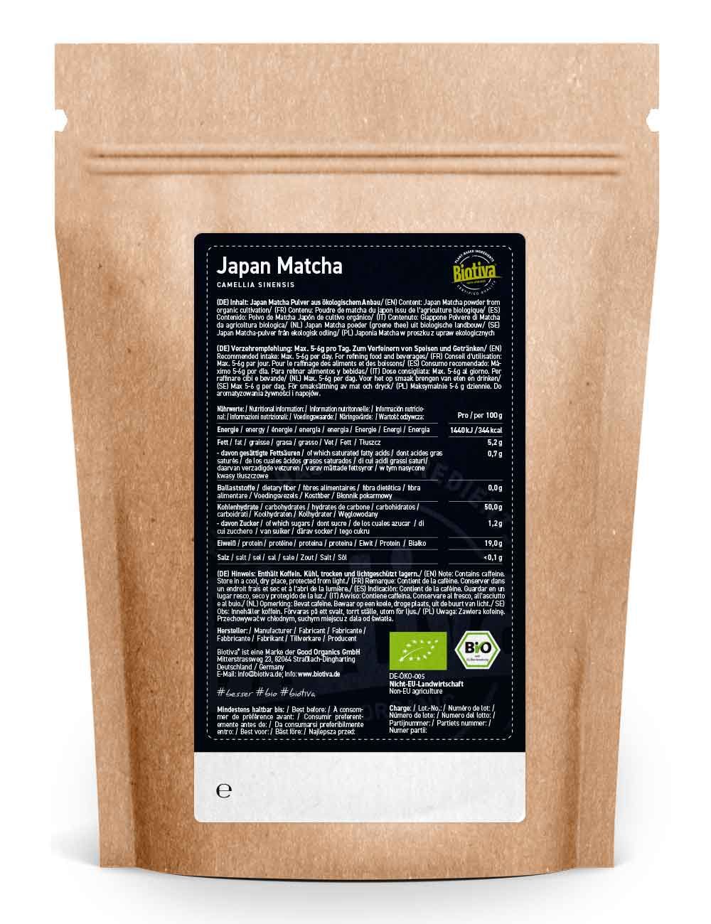 Biotiva Japan Matcha Bio