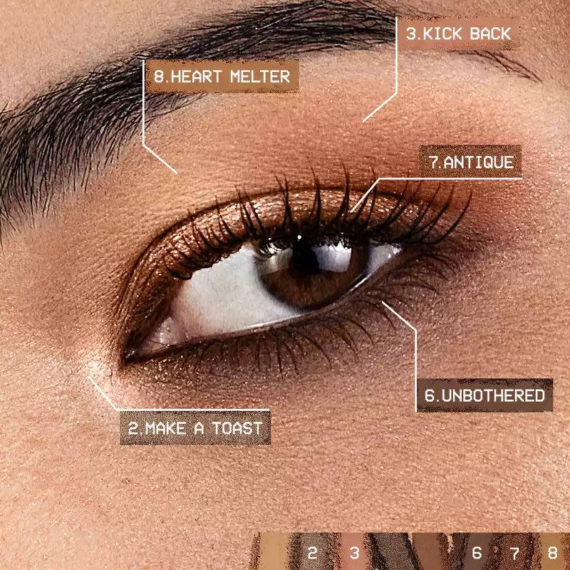 Smashbox Always On Moodboard Eyeshadow Palette 6,84 gr. - Cozy Vibes