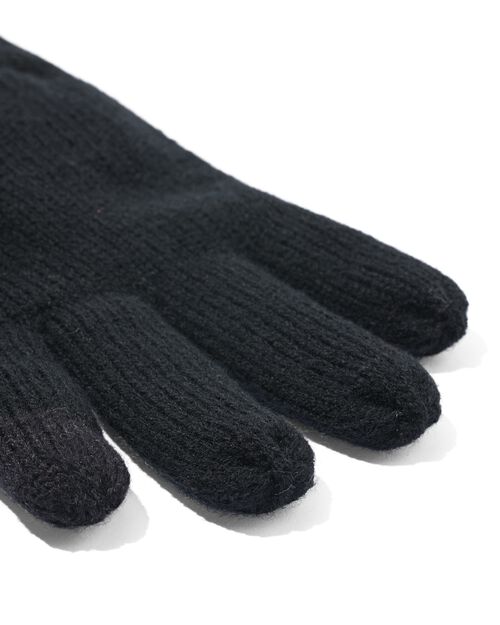 gants homme noir