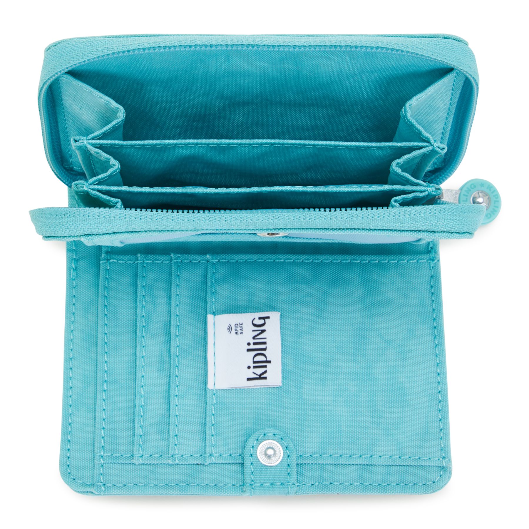 MONEY LOVE Portefeuille Moyen RFID - Deepest Aqua