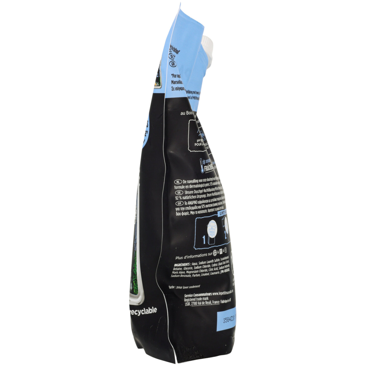 Le Petit Marseillais Duschgel Mineralien & Zederholz Refill