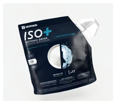 Boisson énergétique Decathlon Nutrition Iso  Goût neutre - 650g
