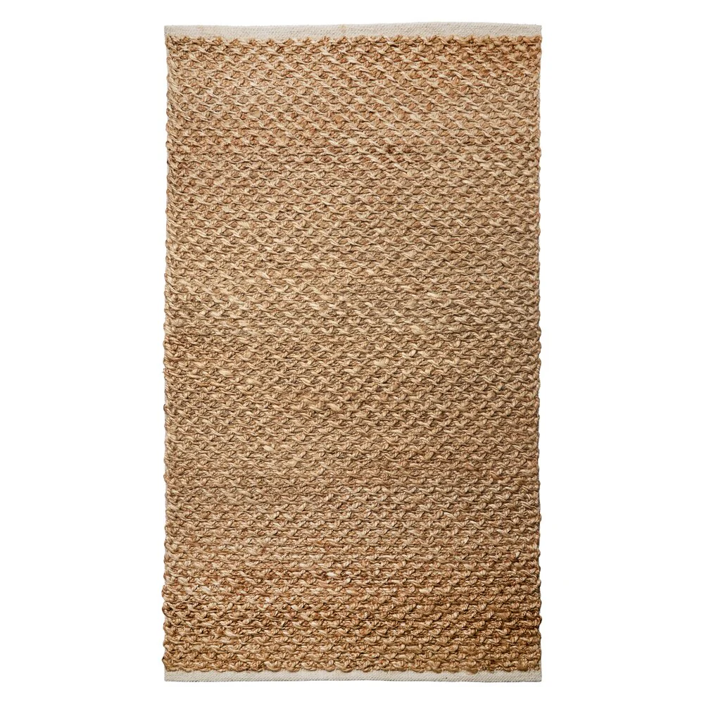Jou Quilts  Jou Woods Jute Hemp Cotton gulvtæppe - 90x150 cm.