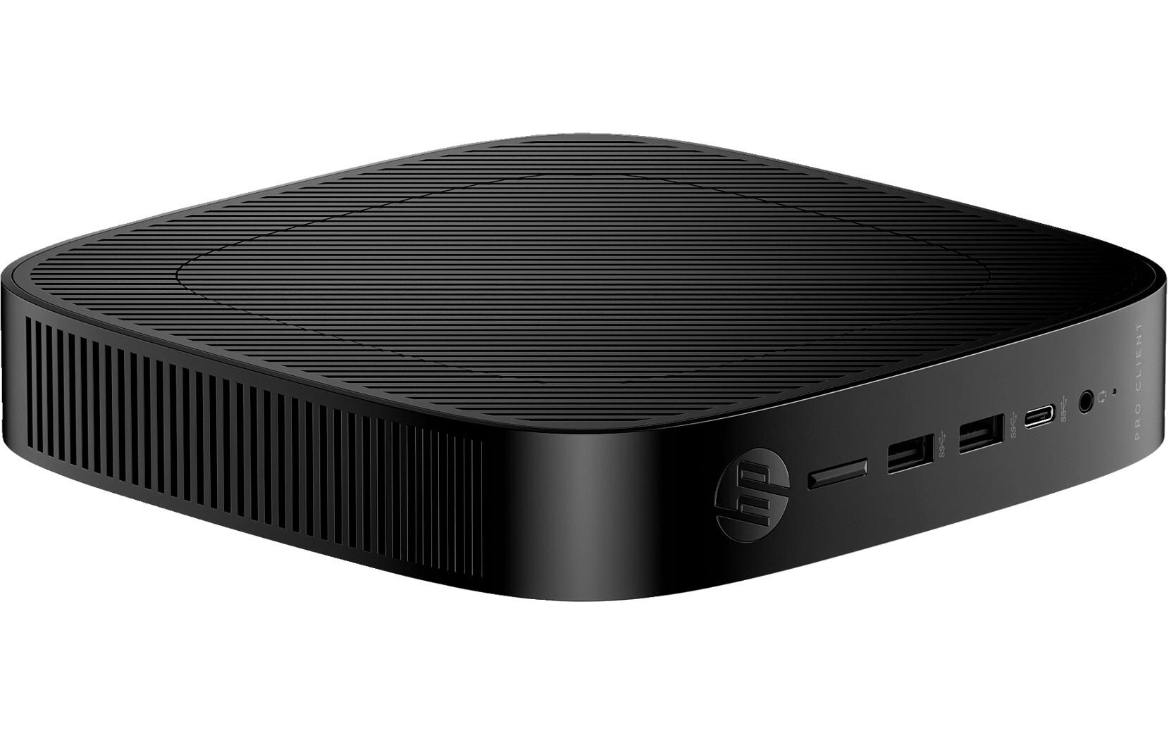 Thin Client t550 5H0X3EA Intel Celeron J6412<br>Thin-Client im winzigen USFF-Gehäuse für virtuelle Desktop-Lösungen mit vielen Sicherheitsfeatures