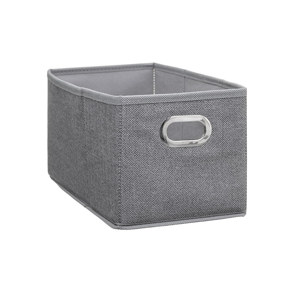 Boite de rangement Mix'n Modul gris chiné 15x31cm