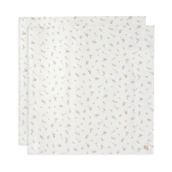 Jollein Riverside Large Multidoek - 2 Pack - 115 x 115 cm - Hydrofiel