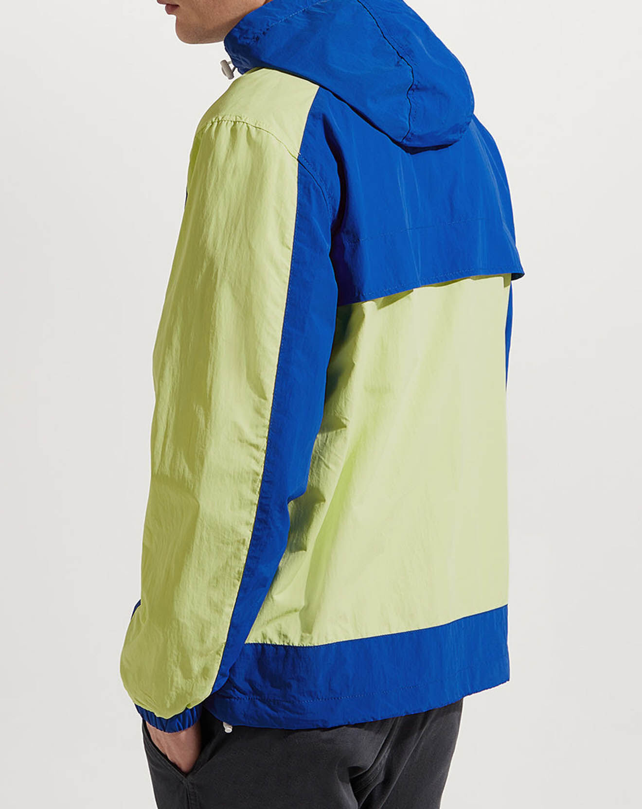 Tommy Jeans Coupe-vent Chicago Windbreaker bleu/jaune