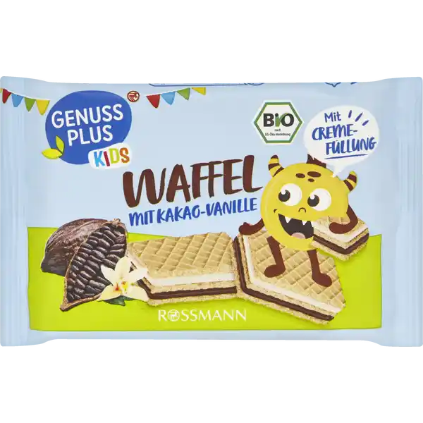 Bio Waffel mit Kakao-Vanille