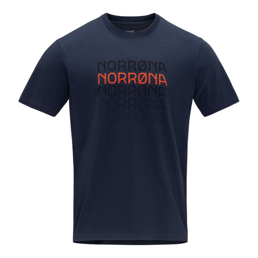 Norrona/29 COTTON - Tee-shirt Homme indigo night