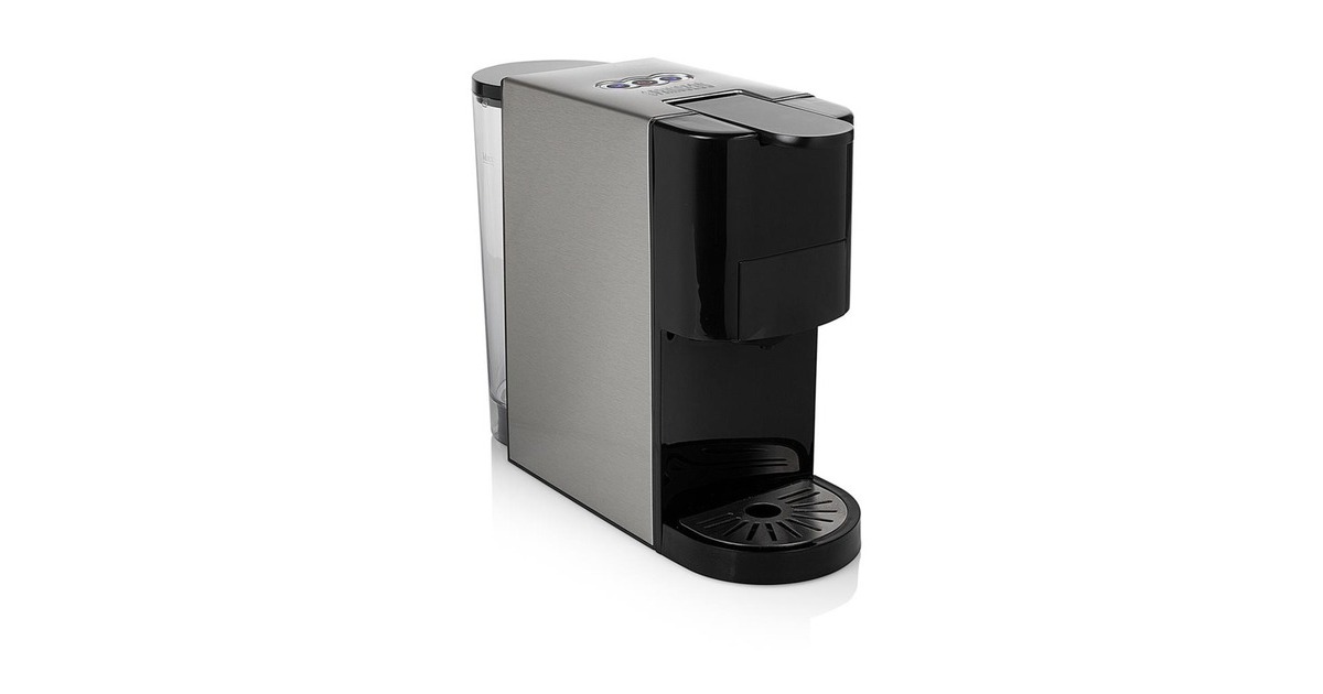 Princess249451 Multi Capsule Coffee Machine 5-in-1 capsule machine  (Zilver, Dolce Gusto | E.S.E. | Nespresso | Lavazza a Modo Mio | Gemalen koffie)
