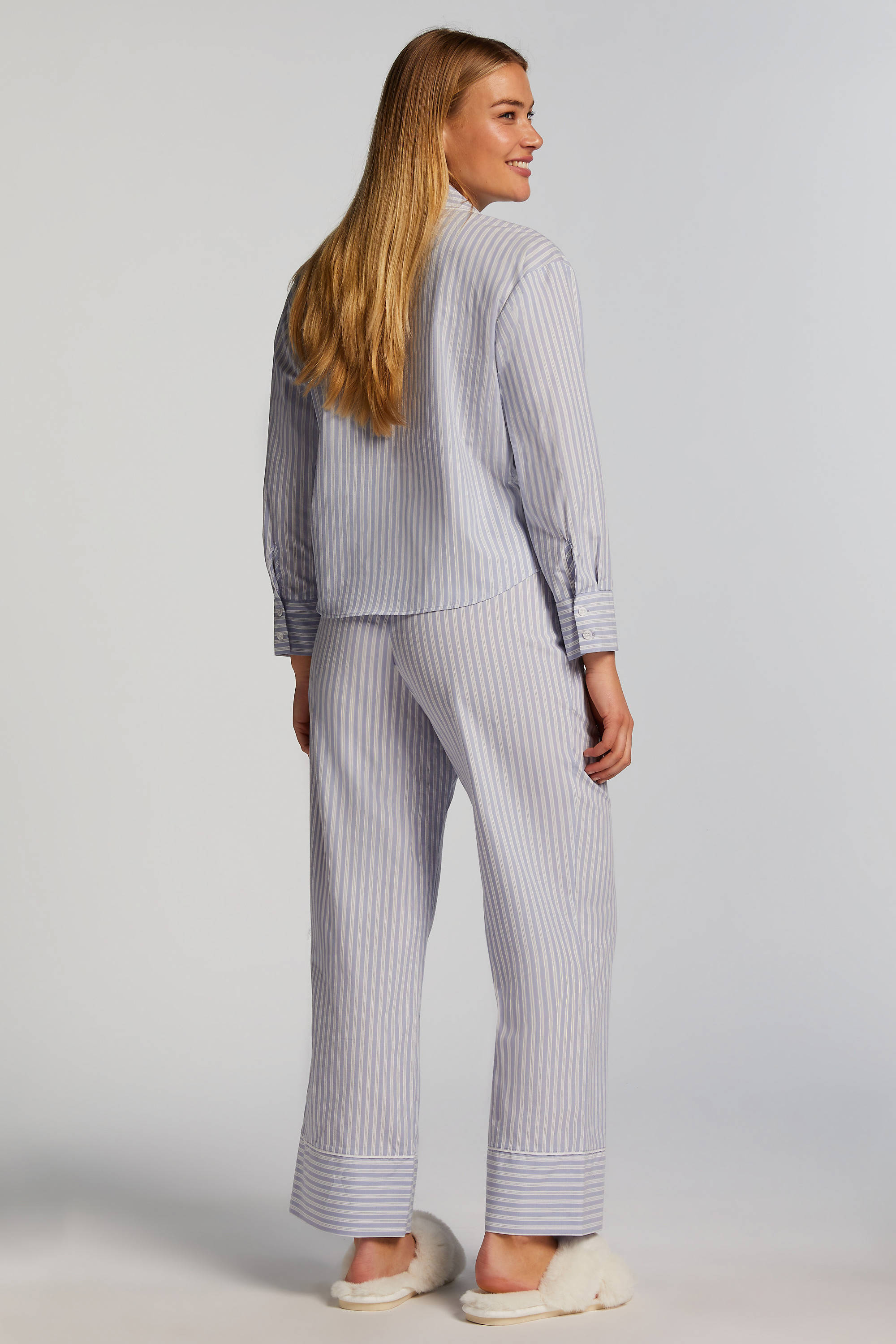 Hunkemöller pyjamatop blauw