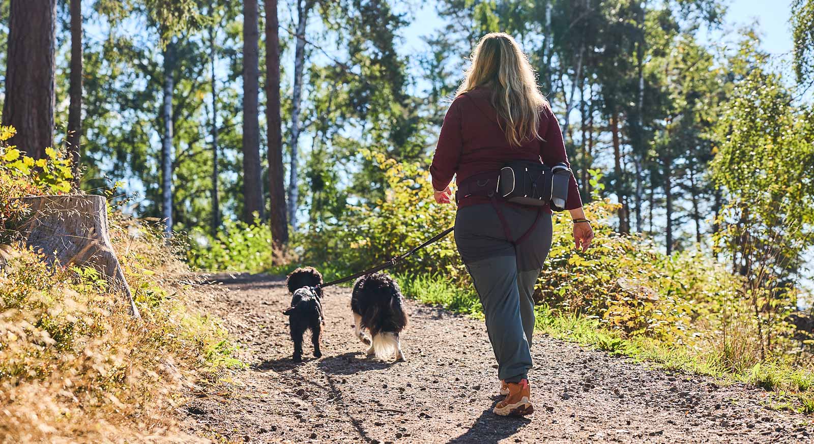 Non-Stop Dogwear Trekking Belt Bag<br>Praktisk bag med god oppbevaring!