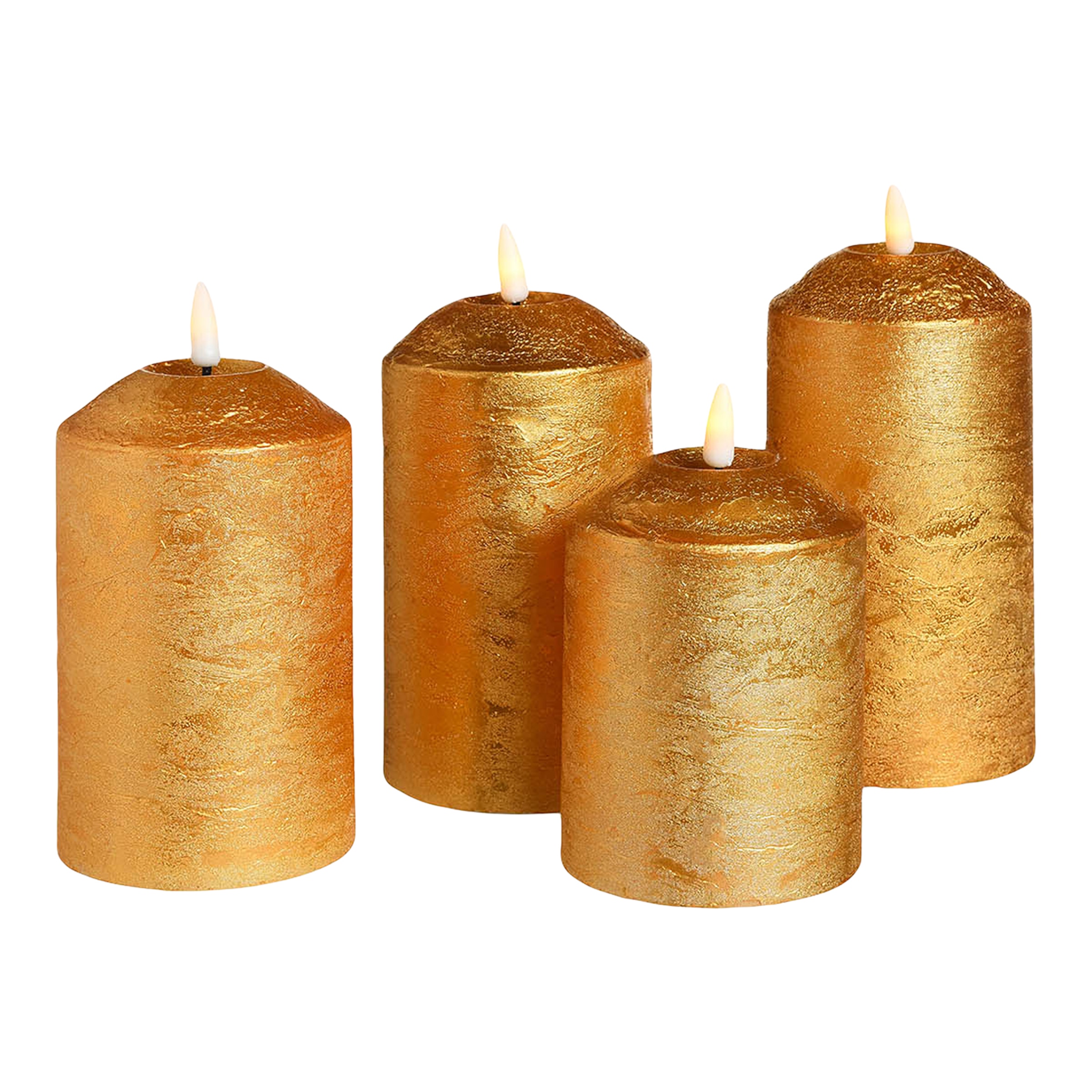 gold, 4-teilig