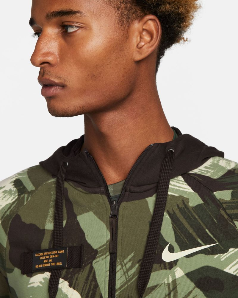 Sweat zippé à capuche Nike Dri-FIT Fleece pour homme