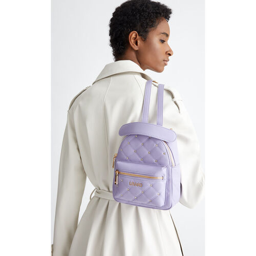 Liu Jo - Mochila ecosostenible con strass Violeta