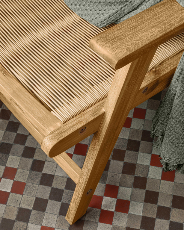 Kave Home Geralda fauteuil donker