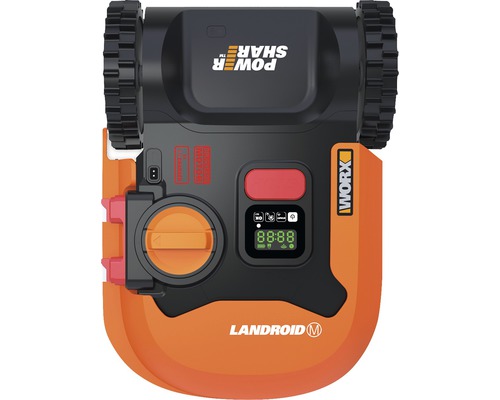 WORX 20V Accu Robotmaaier Landroid M500 18cm/500 m² met App WR141E, incl. installatiemateriaal