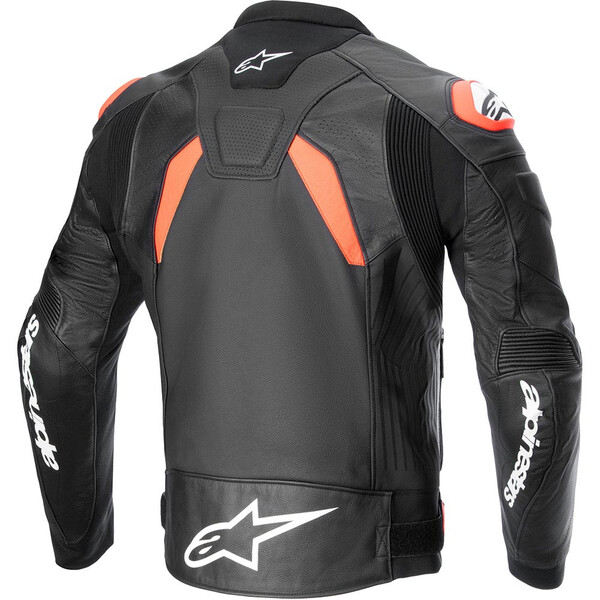Alpinestars - Blouson GP Plus R V4 Airflow Noir / Rouge fluo / Blanc