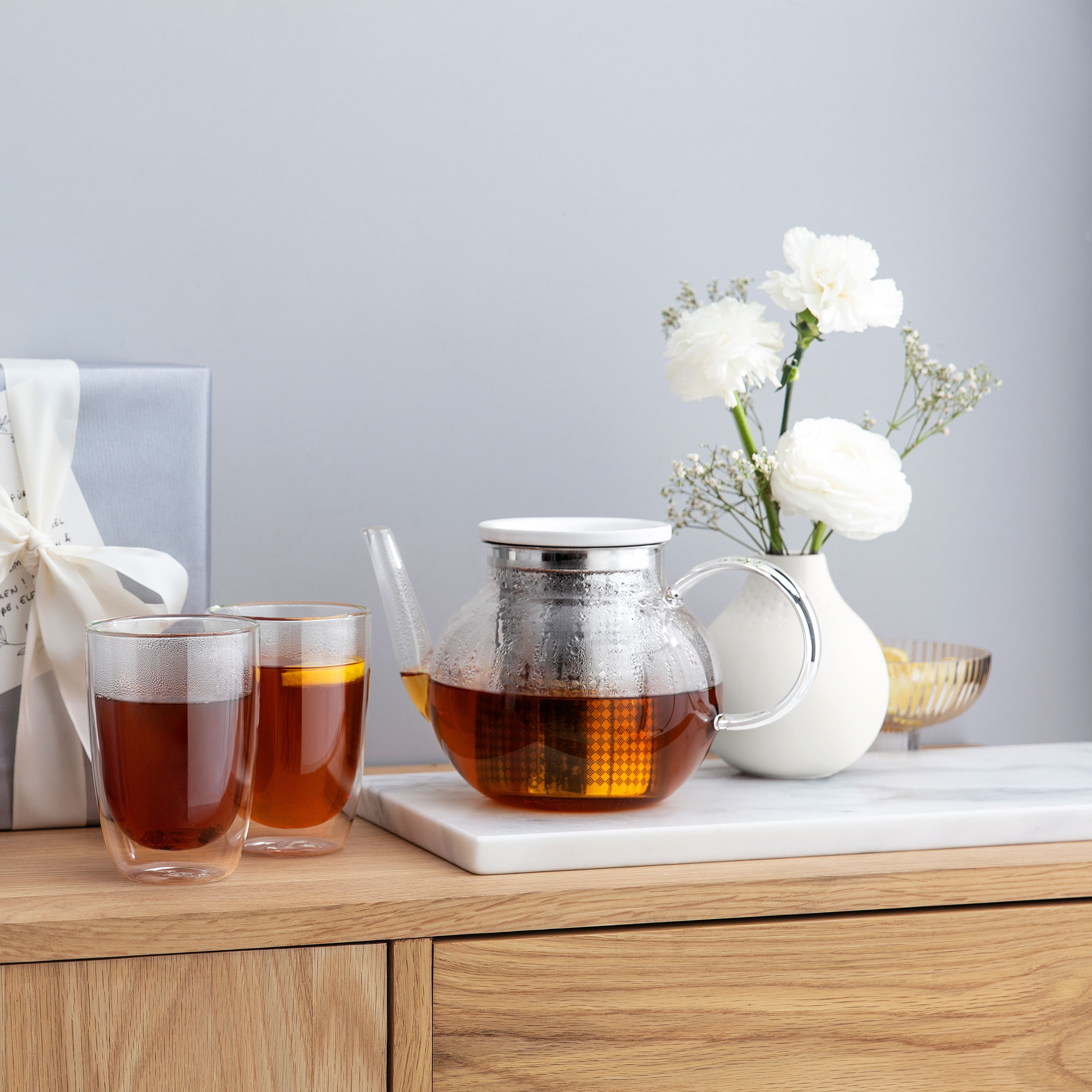 Artesano Teapot Clear, 54.2 oz