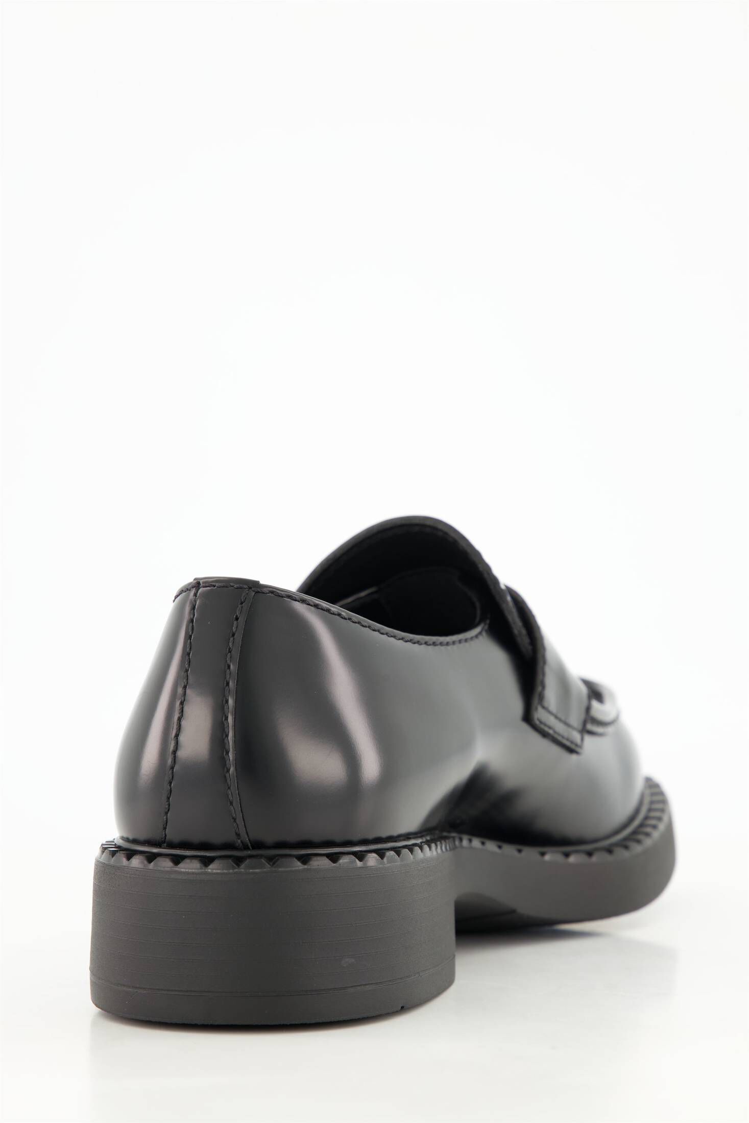 Prada| Herren Loafer CHOCOLATE aus gebürstetem Leder